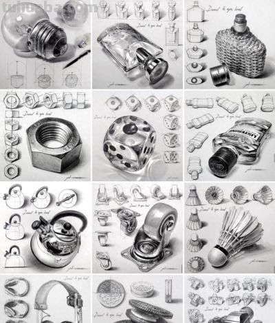 素描是个细致活儿，还真是急不得 - 今日头条