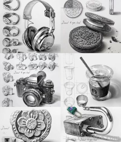 素描是个细致活儿，还真是急不得 - 图画吧TUHUABA