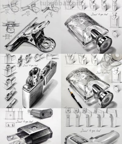 素描是个细致活儿，还真是急不得 - 图画吧TUHUABA