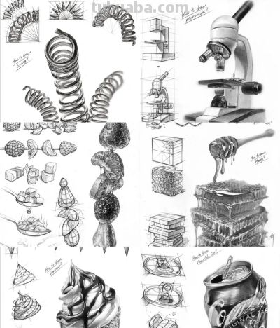 素描是个细致活儿，还真是急不得 - 图画吧TUHUABA