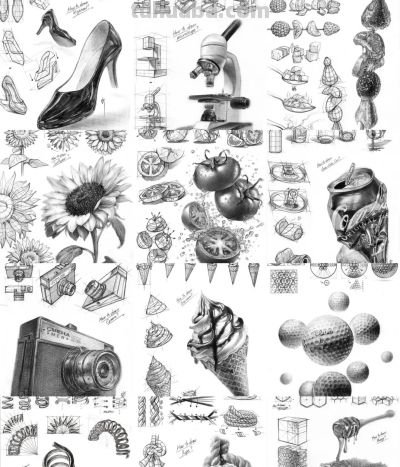 素描是个细致活儿，还真是急不得 - 图画吧TUHUABA