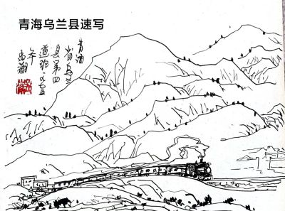 孟潮 ||速写作品欣赏 - 图画吧TUHUABA