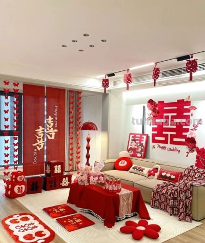 软装知识：装修主题色彩之“红色”的运用 - 图画吧TUHUABA