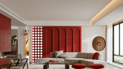 软装知识：装修主题色彩之“红色”的运用 - 图画吧TUHUABA