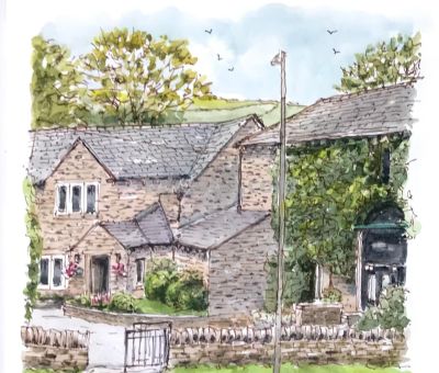 “烟火气”的路人水彩速写，非常的喜欢 - 图画吧TUHUABA