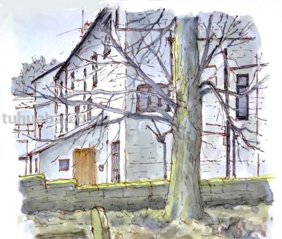 “烟火气”的路人水彩速写，非常的喜欢 - 图画吧TUHUABA