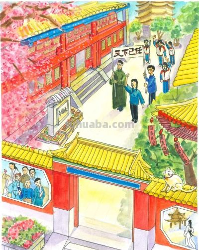 共同欣赏西城区第六届自然笔记获奖作品（创意绘画类） - 图画吧TUHUABA