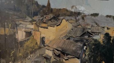 白羽平风景油画作品集 - 图画吧TUHUABA