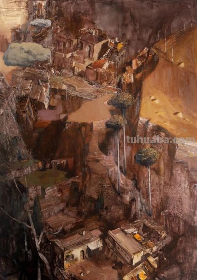 白羽平风景油画作品集 - 图画吧TUHUABA