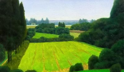 姜向东风景油画作品集 - 图画吧TUHUABA