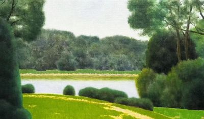 姜向东风景油画作品集 - 图画吧TUHUABA