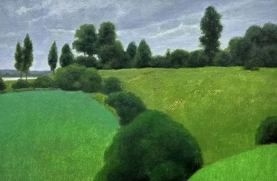 姜向东风景油画作品集 - 图画吧TUHUABA