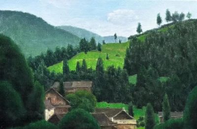 姜向东风景油画作品集 - 图画吧TUHUABA