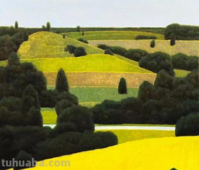 姜向东风景油画作品集 - 图画吧TUHUABA