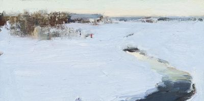 21幅 风格清新的雪景油画 | Ivetta Lokhmatova - 图画吧TUHUABA