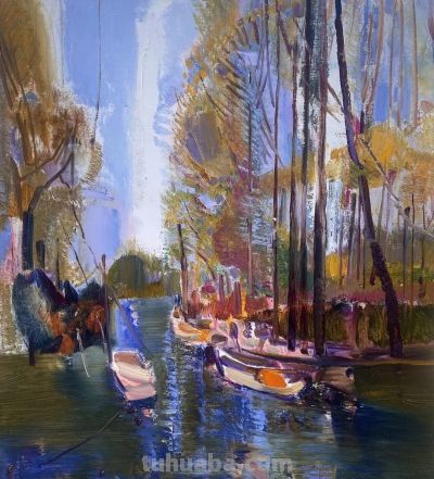 管朴学 2025油画作品欣赏 - 图画吧TUHUABA