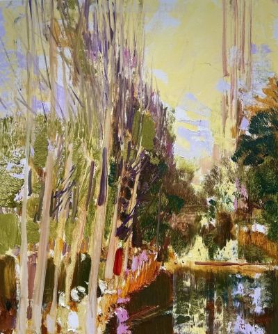 管朴学 2025油画作品欣赏 - 图画吧TUHUABA