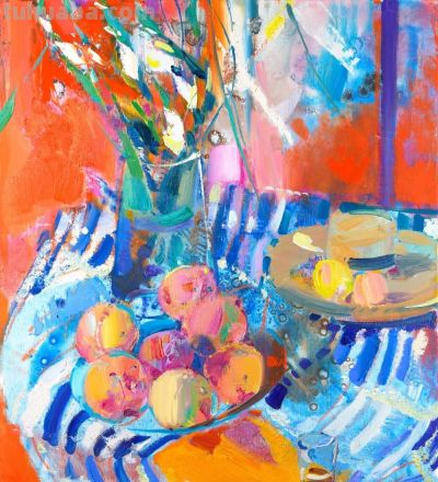 管朴学 2025油画作品欣赏 - 图画吧TUHUABA