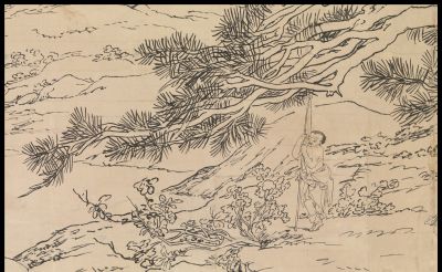 百骏图卷.清.郎世宁绘.素描稿本.美国大都会博物馆藏 - 图画吧TUHUABA