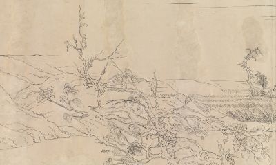 百骏图卷.清.郎世宁绘.素描稿本.美国大都会博物馆藏 - 图画吧TUHUABA