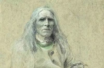 徐芒耀素描精品：笔尖下的艺术奇迹 - 图画吧TUHUABA