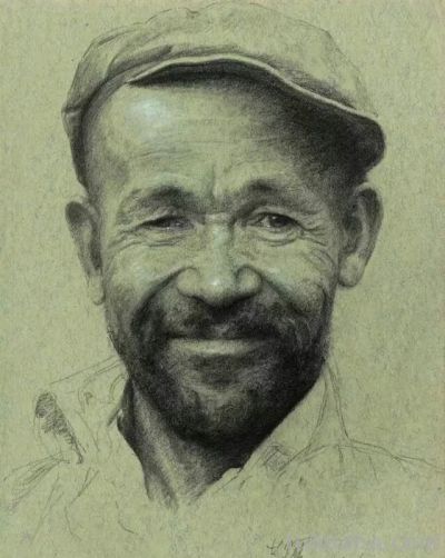 徐芒耀素描精品：笔尖下的艺术奇迹 - 图画吧TUHUABA