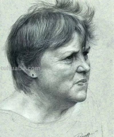 徐芒耀素描精品：笔尖下的艺术奇迹 - 图画吧TUHUABA