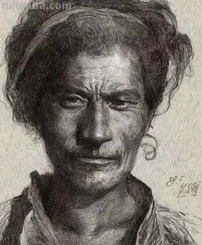 徐芒耀素描精品：笔尖下的艺术奇迹 - 图画吧TUHUABA