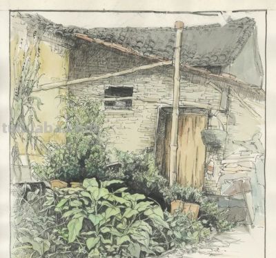 这届学生太牛了！【下乡速写作品欣赏】 - 图画吧TUHUABA