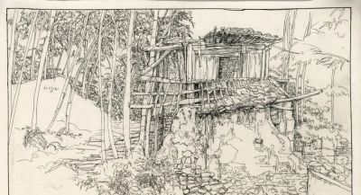 这届学生太牛了！【下乡速写作品欣赏】 - 图画吧TUHUABA