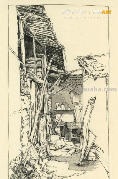 这届学生太牛了！【下乡速写作品欣赏】 - 图画吧TUHUABA