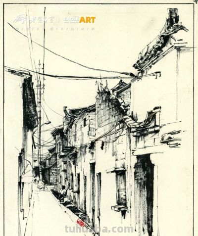 这届学生太牛了！【下乡速写作品欣赏】 - 图画吧TUHUABA