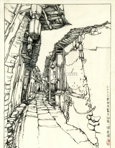 这届学生太牛了！【下乡速写作品欣赏】 - 图画吧TUHUABA