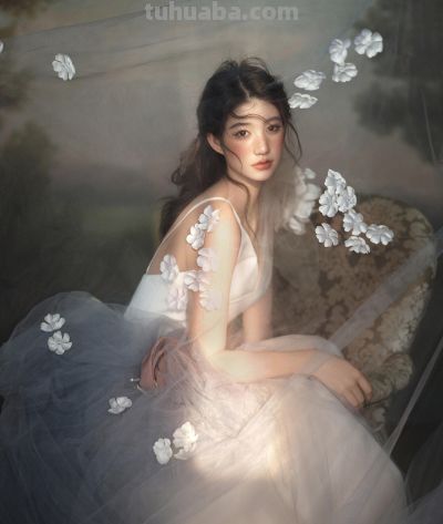 一起来感受油画风婚纱摄影 - 图画吧TUHUABA