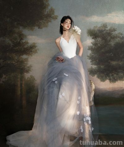 一起来感受油画风婚纱摄影 - 图画吧TUHUABA