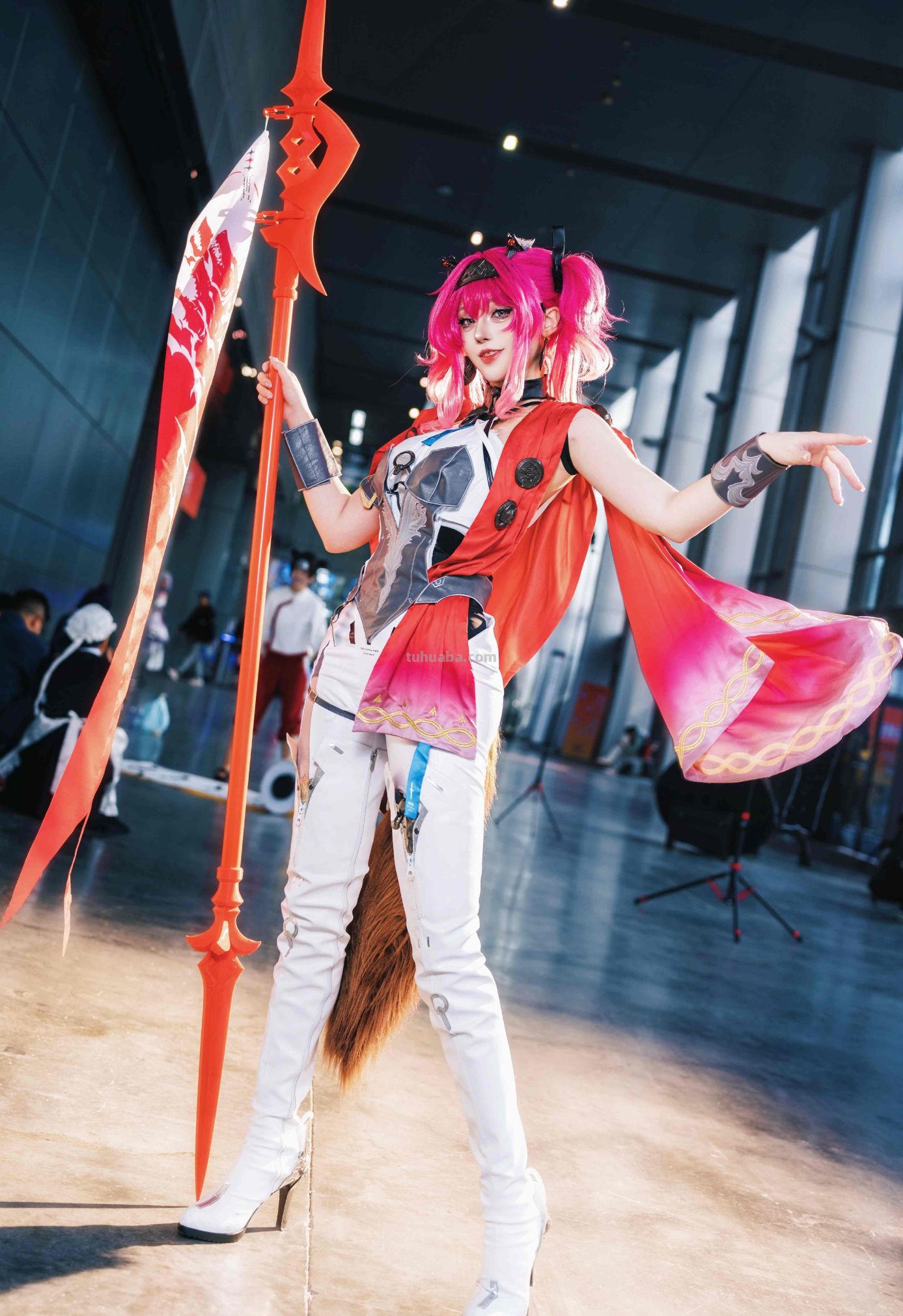 [COSplay]鸣潮 露帕COS-如月夏巳 - 图画吧TUHUABA