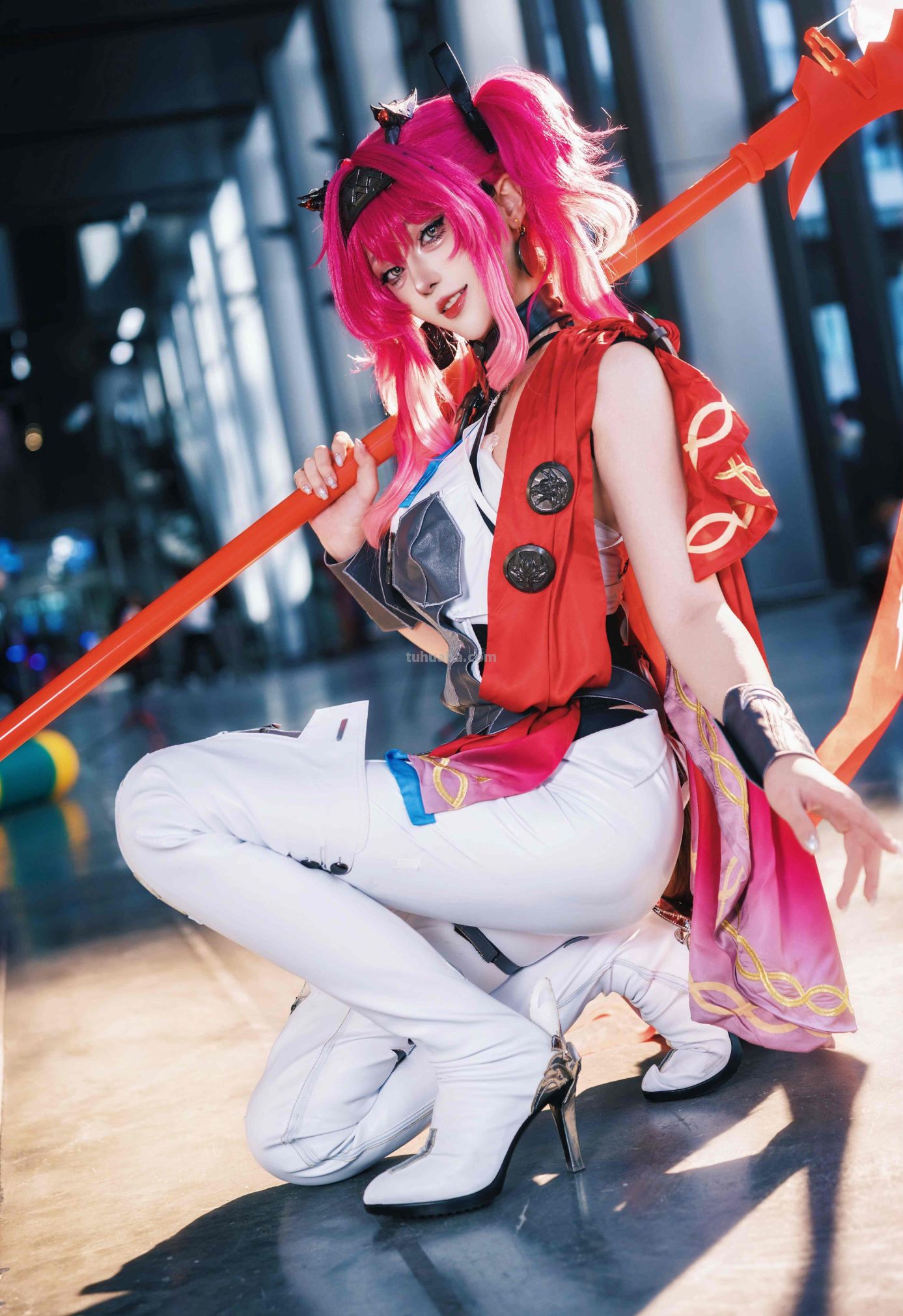 [COSplay]鸣潮 露帕COS-如月夏巳 - 图画吧TUHUABA