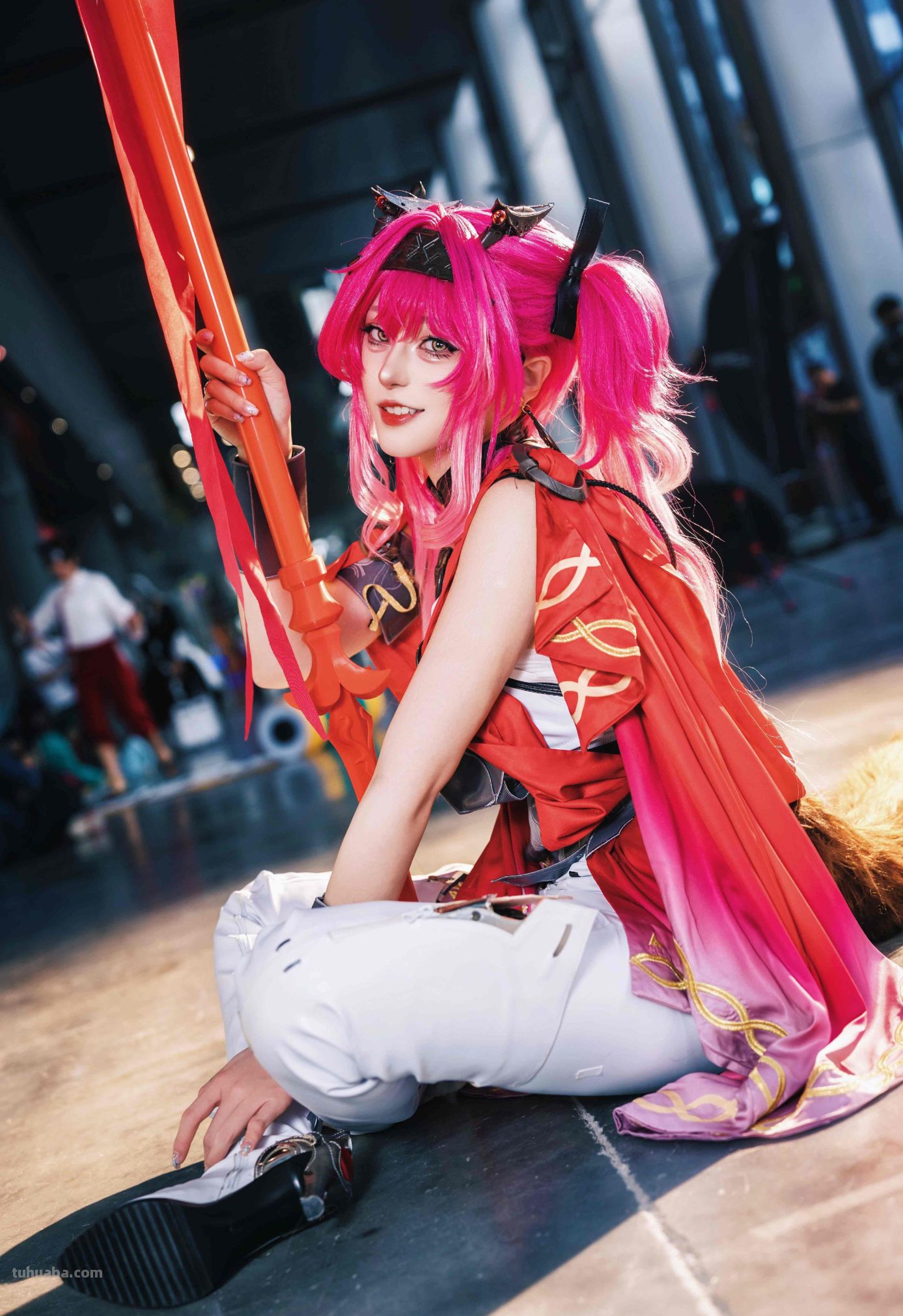 [COSplay]鸣潮 露帕COS-如月夏巳 - 图画吧TUHUABA