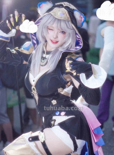 日本小姐姐cos《崩铁》赛飞儿 性感猫娘直击心灵 - 今日头条