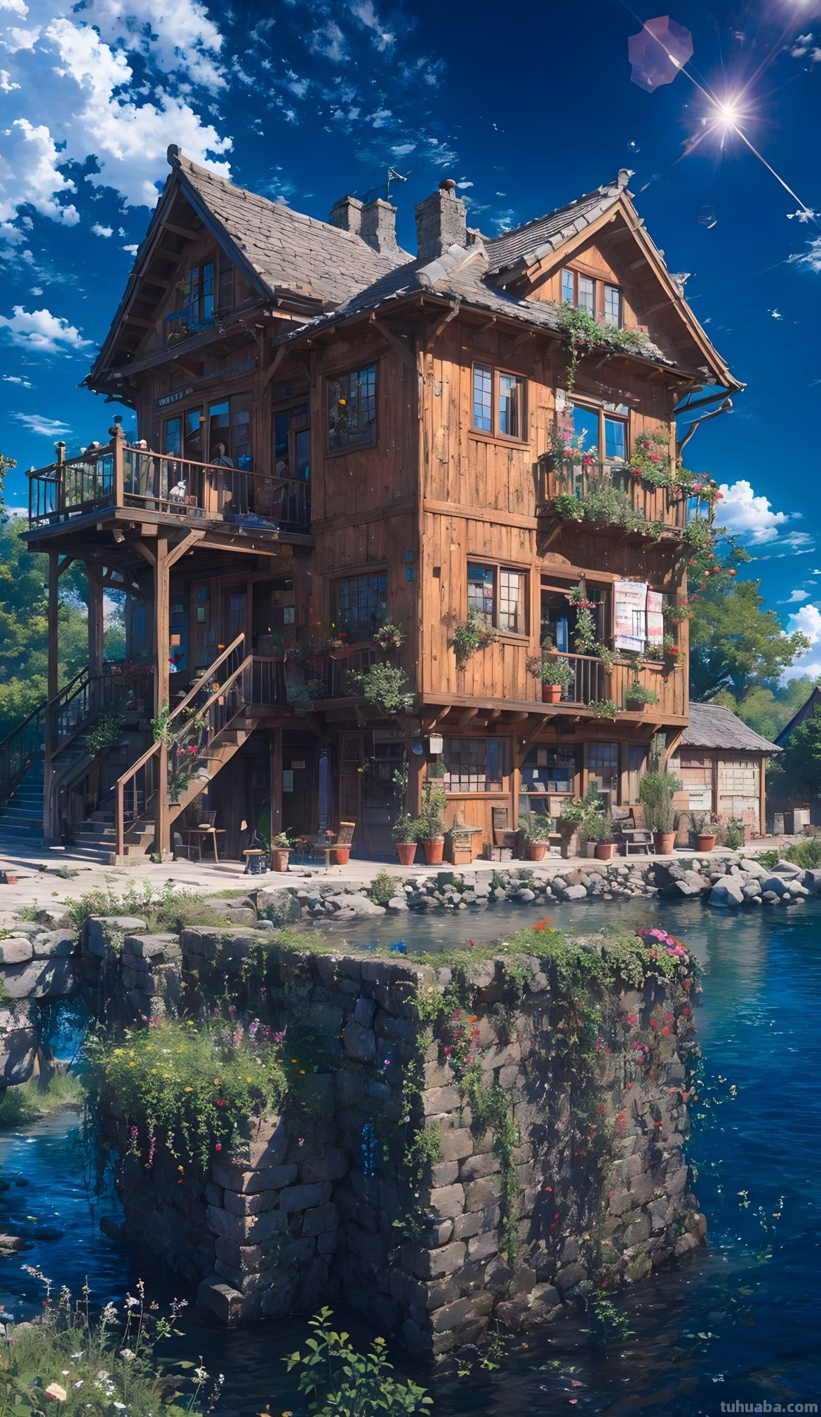 8K壁纸:动漫风景。好看的二次元美图 - 今日头条 8K壁纸:动漫风景。好看的二次元美图 - 图画吧TUHUABA