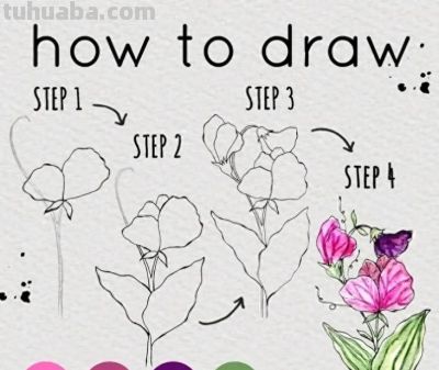 画花卉，竟然这么简单！ - 今日头条