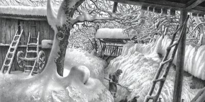 这铅笔画堪比黑白摄影！太强大啦！ - 图画吧TUHUABA