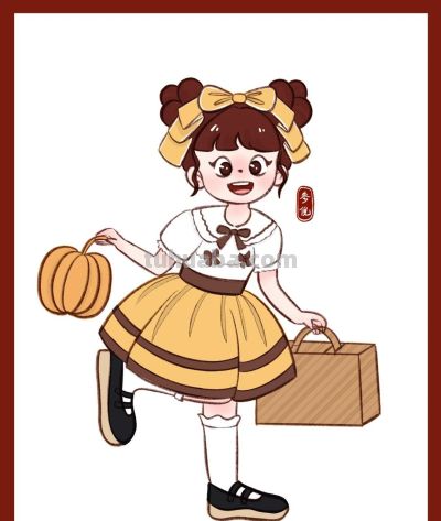 这个画风好看又简单，很适合新手临摹的人物速写 - 图画吧TUHUABA