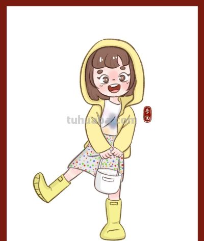 这个画风好看又简单，很适合新手临摹的人物速写 - 图画吧TUHUABA