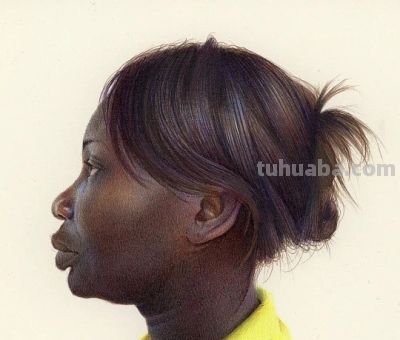 圆珠笔素描：随身速写本中的“手绘照片” - 图画吧TUHUABA