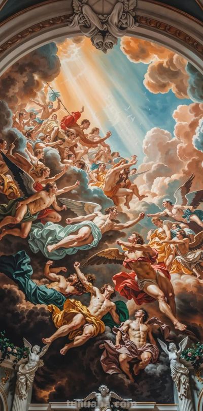 超级好看的色彩手机壁纸 - 图画吧TUHUABA