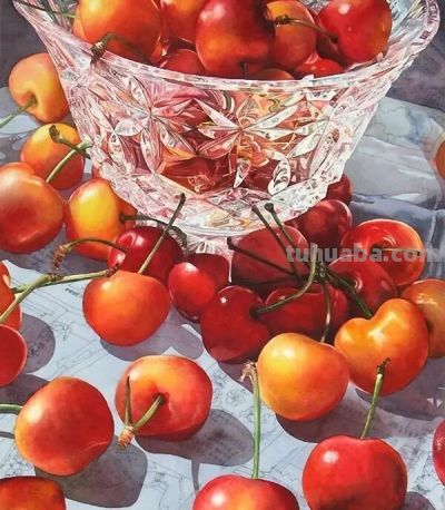 水彩画能画成这样，我算服啦！ - 图画吧TUHUABA