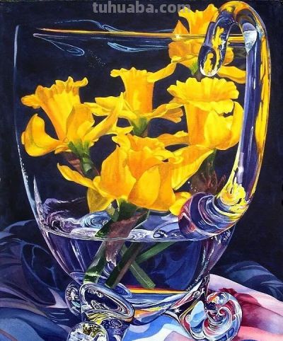 水彩画能画成这样，我算服啦！ - 图画吧TUHUABA