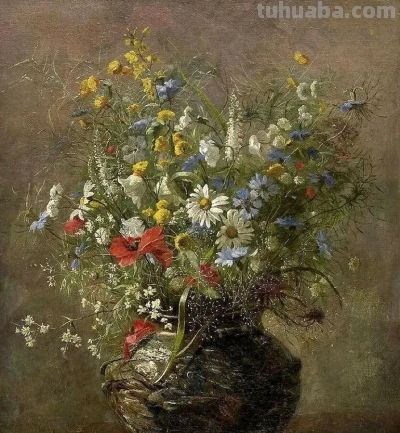 静物花卉,欧仁-亨利·科舒瓦作品 - 今日头条 静物花卉,欧仁-亨利·科舒瓦作品 - 图画吧TUHUABA