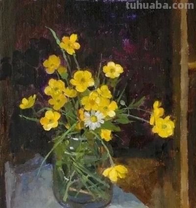 英国花卉与静物画家Pamela Kay帕梅拉·凯 - 图画吧TUHUABA